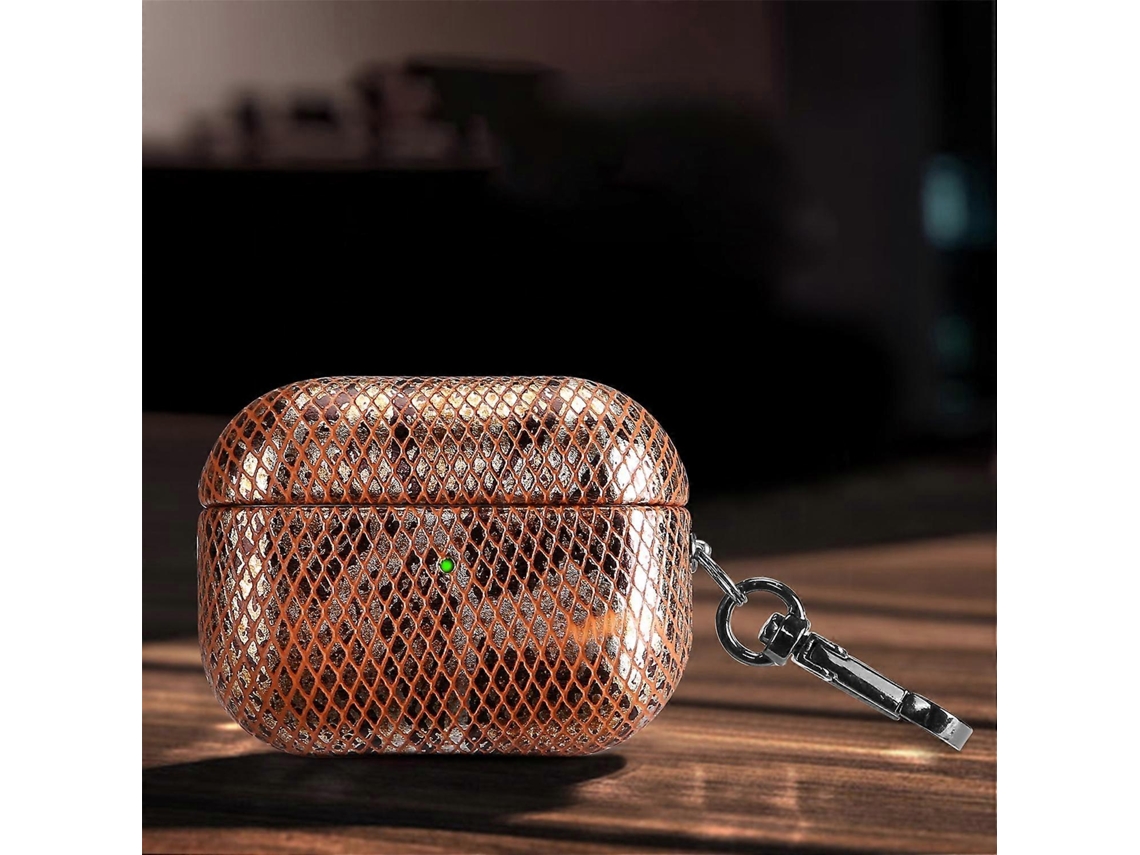 Capa para Fones de Ouvido J01 Mesh Snakeskin para Airpods 3 GIECY