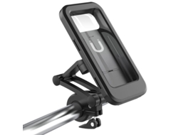 Suporte para Celular Moto bicicleta À Prova D'água com Base de Alumínio e Rotação 360° para Telas de 4 a 6.7 polegadas