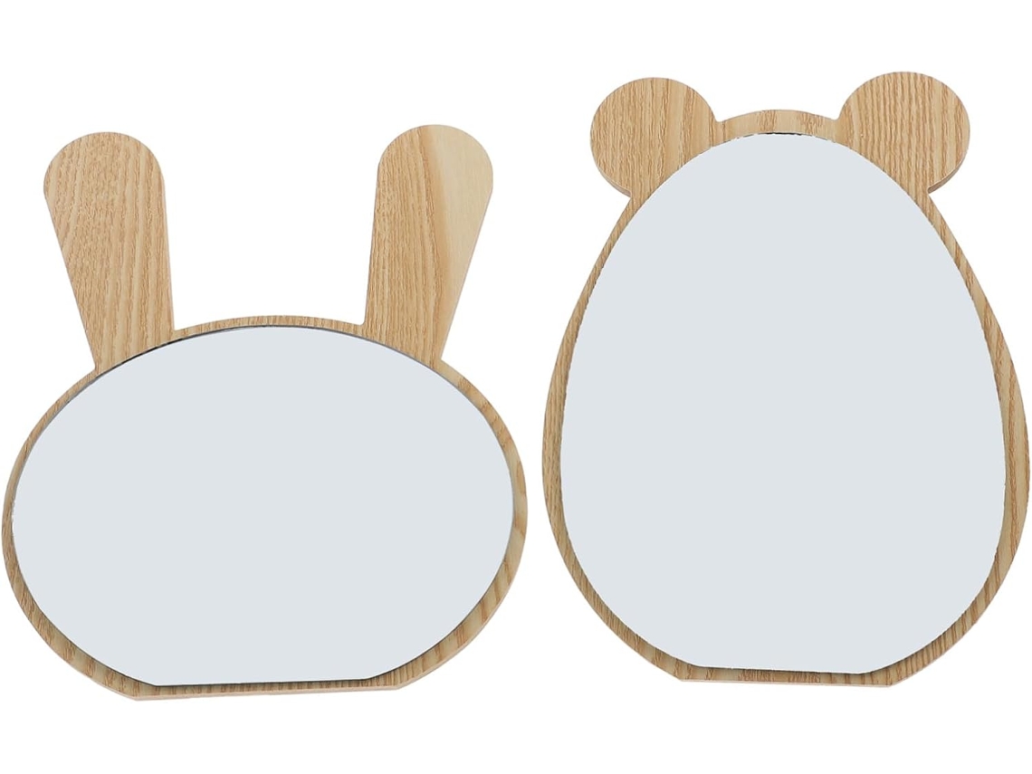 Espelho De Mesa, 2 Peças, Para Quarto E, Com 2 Peças