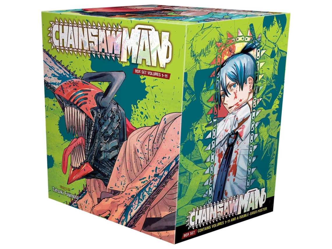 Livro Chainsaw Man Box Set Includes volumes 1-11 de Tatsuki Fujimoto (Inglês)