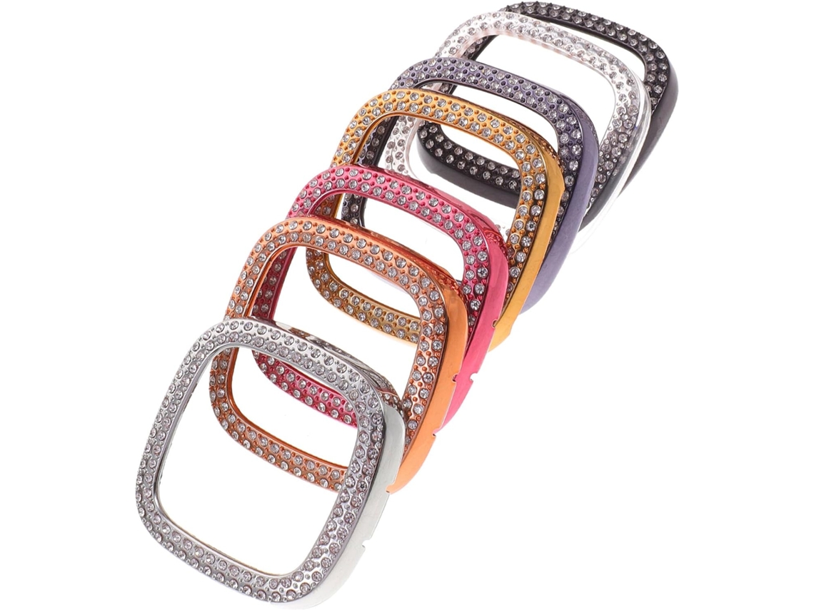 Conjunto De 7 Capas Protetoras Para Relógio Com Strass, Compatíveis