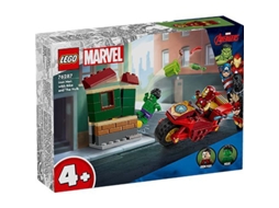 LEGO Marvel: Iron Man com Mota e Hulk - 76287