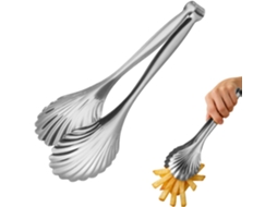 Pinça De Metal Para Alimentos, Utensílio De Cozinha Robusto, Multifuncional, Com Cabo Seguro, Conjunto De Utensílios