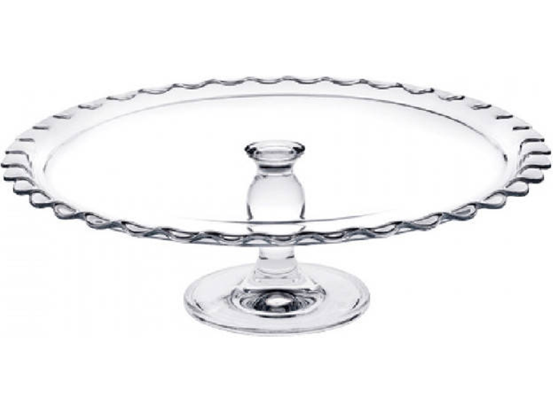 Prato para Bolo PASABAHCE Maxi Patisserie (Vidro - 1.2 x 37 x 37 cm)