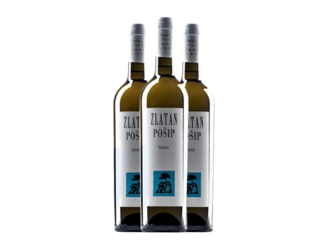 Vinho branco ZLATAN OTOK Novus Posip Srednja I Južna Dalmacija (0.75 L - 3 Unidades)