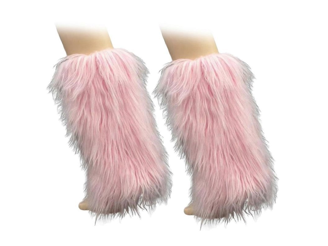 2026 calientadores de Piernas de Pelo Falso para Mujeres Niñas Suaves Acogedores Calientitos Mangas de Botas para Invierno Otoño
