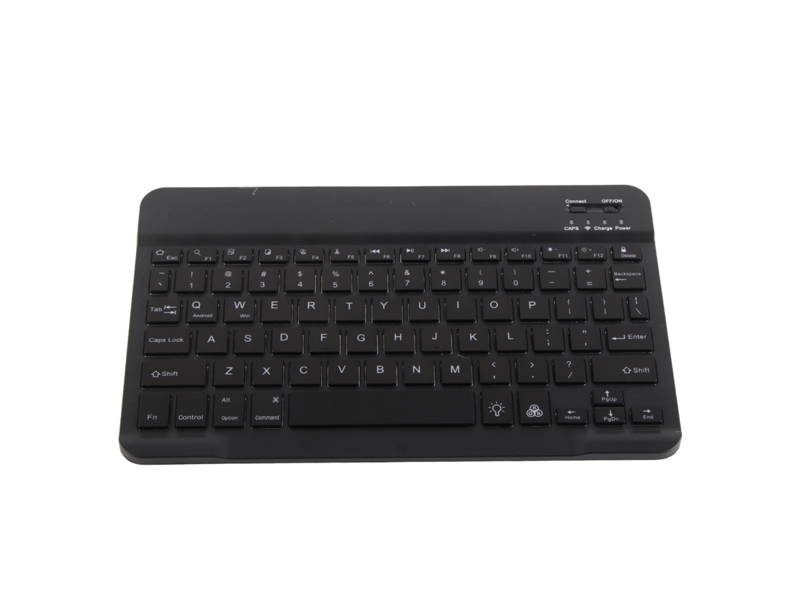 Teclado Sem Fio Bluetooth (cor Misturada Rgb, Ultra-fino E Silencioso Com 78 Teclas)