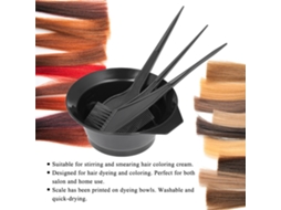 2026 kit de Ferramentas para Colorir o Cabelo com Taça, Pincel e Pente Duplo Ferramentas de Coloração Capilar