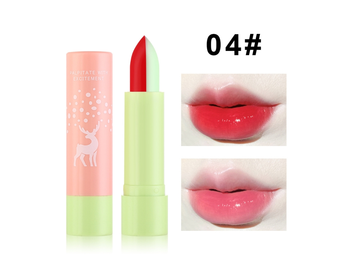 Bálsamo Labial Jelly De Cor Mudante, Brilho E Maquiagem Com Textura Suave, Hidratante E Variação De Cores