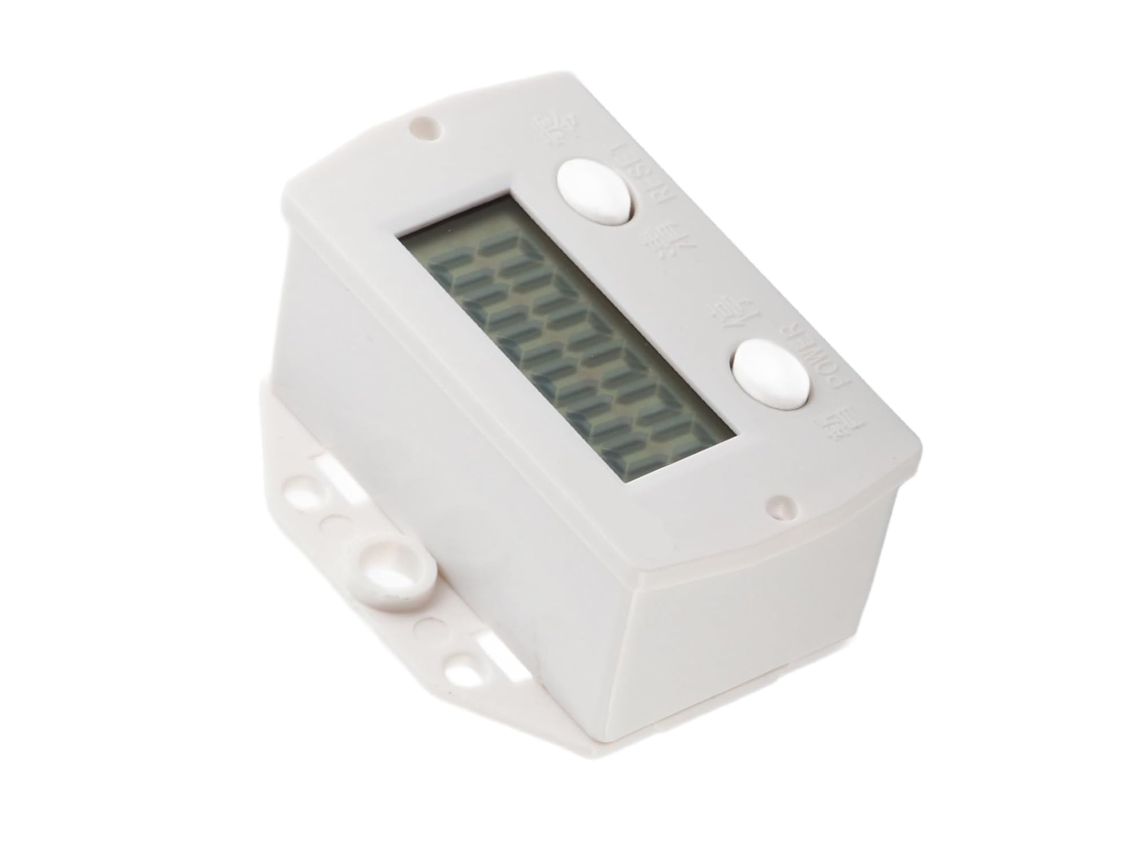 Contador digital para máquina Trico, com dígitos de 0 a 999999, display.
