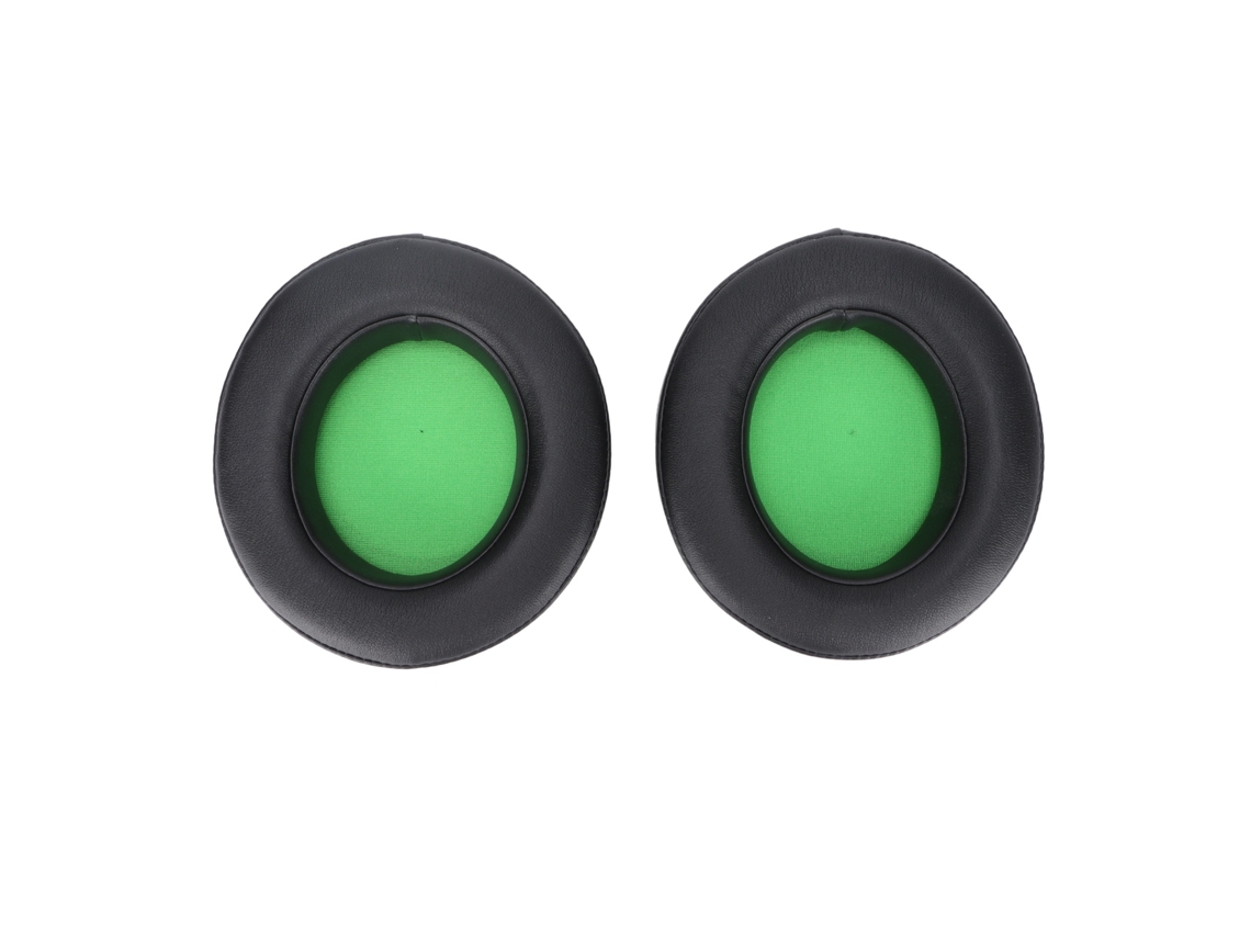 Protetores auriculares Lurelia para Razer Kraken 7.1 V2 Pro (verde), rosa/verde