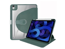 Capa de couro Webake para iPad Mini 6/Mini 2024 com suporte de acrílico giratório de 360 graus