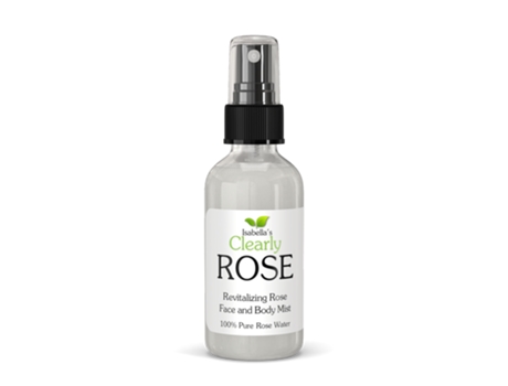 Água Pura de Pétalas de Rosa para o rosto e corpo ISABELLA'S CLEARLY
