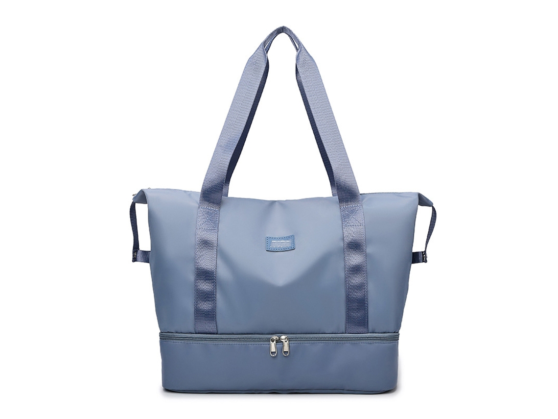 Mala de Viagem Duffel 30l com Compartimento Rodinhas Divisórias AQUAFORGE