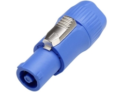 Cabo Conector Adam Hall Power-in Azul