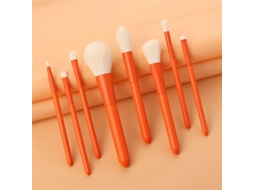 Pincel Cosmético Para Sobrancelhas, Sombras, Pós, Lábios, 8 Peças Everley891