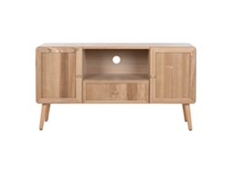 Suporte para Tv em Mdf de Pinho Natural, 120x40x63cm ALEXANDRA HOUSE LIVING