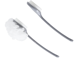 Lurelia Kit De 2 Escovas Esponja De Banho De Cuidado Corporal, Cabo Longo, Massagem Suave E Limpeza Profunda