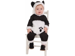 Fato de Bebé TOPDISFARCES Panda Mimoso (Tam: 6-12 Meses)