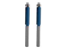 Pacote de 2 hastes de liga de 6 mm com rolamentos, Slowmoose