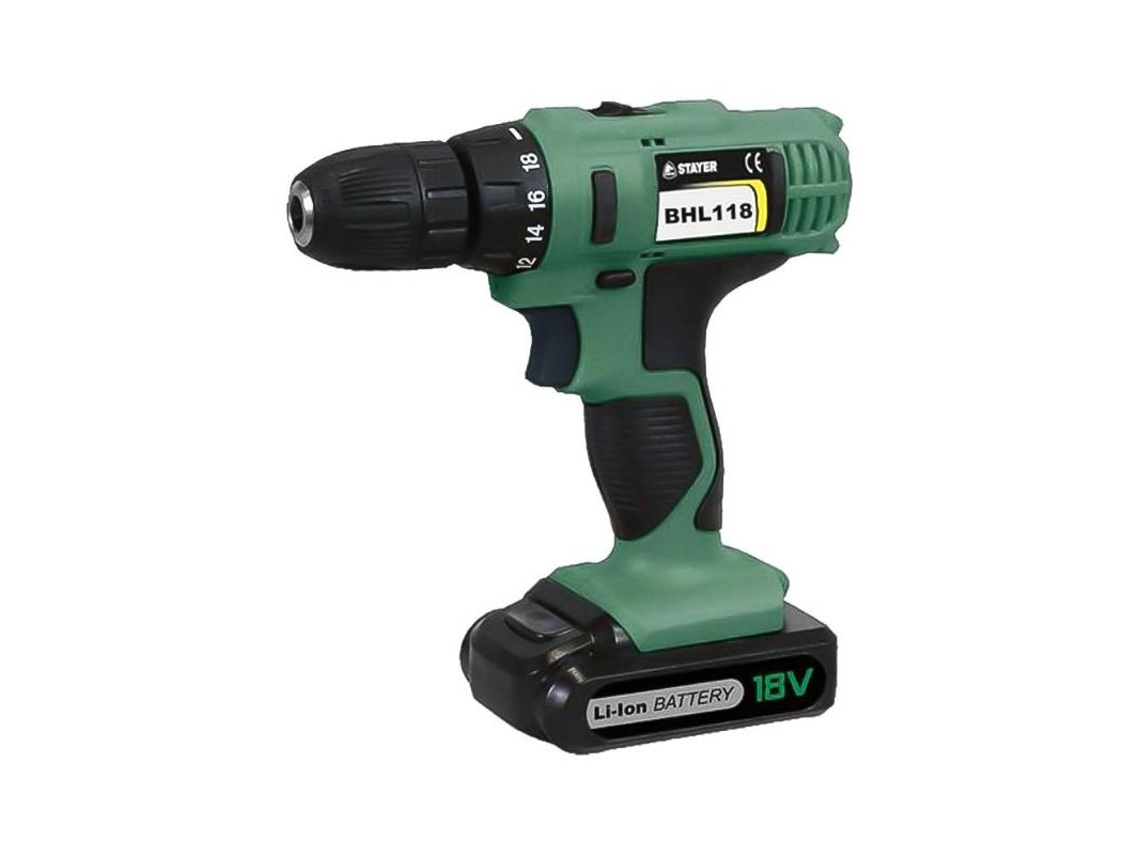 Aparafusadora 18v- bhl118k com bateria