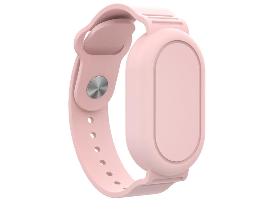 Capa Para Samsung Galaxy Smarttag 2 Protetora Anti-perda Estilo Pulseira De Silicone Rosa
