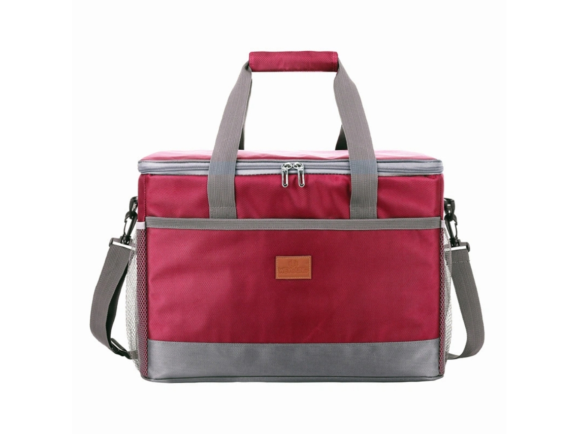 Bolsa térmica para almoço de 33 litros, bolsa térmica macia para acampamentos ao ar livre, churrascos e atividades familiares Slowmoose