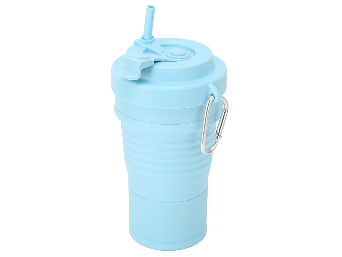 Copos De Café Dobráveis, Copos Portáteis De Silicone Dobráveis ​​para Água Potável, Para Caminhadas Ao Ar Livre E Viagens, 750ml, Azul Brilvibera