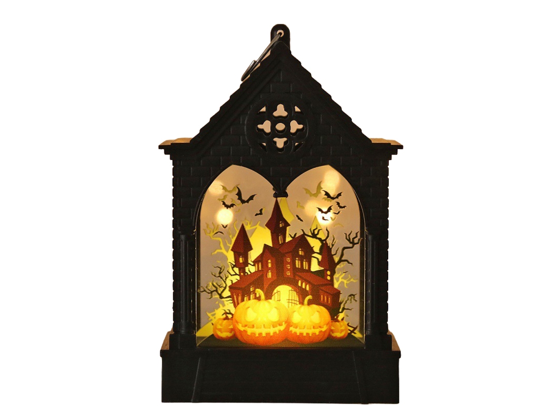Laxiscreed Luz De Led De Halloween Para Decoração Festiva Com Vela Eletrónica E Objetos De Ambiente Para Mesa