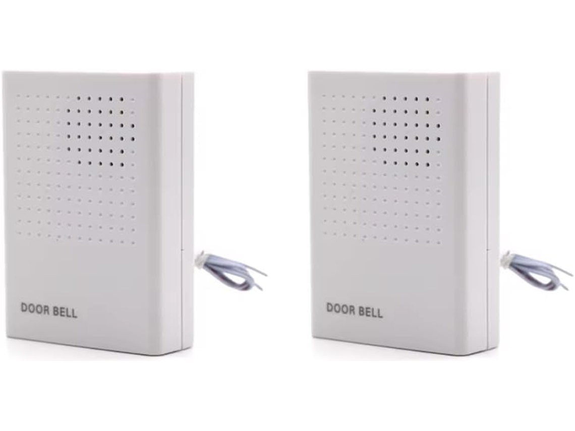 Campainha Com Fio De 12v, Controle De Acesso Correspondente, Sem Necessidade De Bateria, Campainha Eletrônica Musical De
