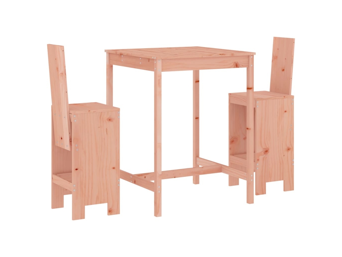 Garden Bar Set, Garden Bar Sets Vidaxl Marrom Madeira De Douglas (n/a)