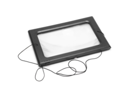 Laxiscreed Lupa Led Hd Dobrável Para Leitura E Detalhes