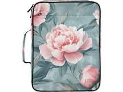 Pasta Organizadora Expansível Peonies Com 7-camadas Em Formato De Sanfona, Impermeável, Ideal Documentos Escolares