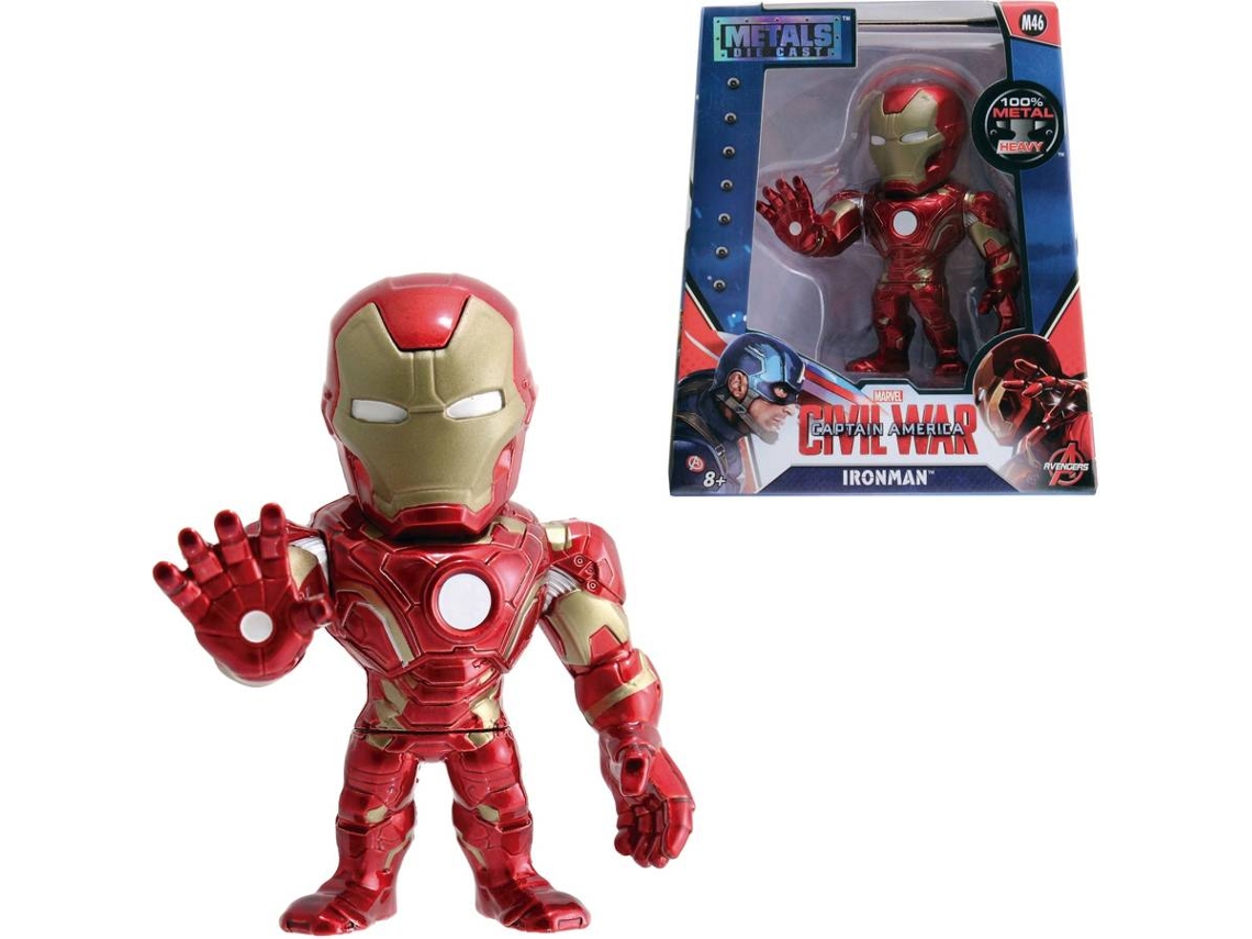 Iron Man Figura Metal 10cm DISNEY-AVENGERS 