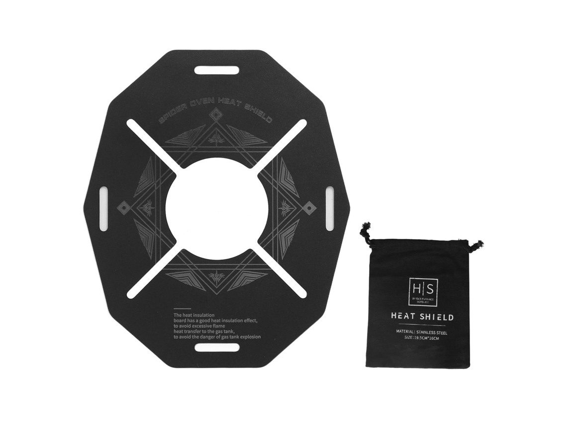 TRUYUETY Placa De Isolamento Térmico Para Acampamento Ao Ar Livre Shine Trip, Proteção Contra Queimaduras E Escorregamento, Placa De Cozinha Com Estrutura Oca