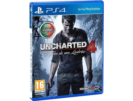 Jogo PS4 Uncharted 4 (Usado)