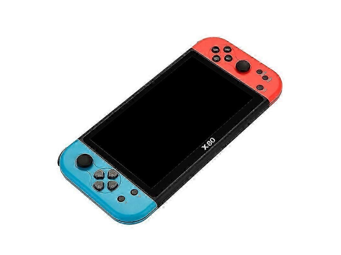 Console De Jogos Portátil X80 Tela Hd De 7 Polegadas, 20.000 Jogos Inclusos. Nostalgia88