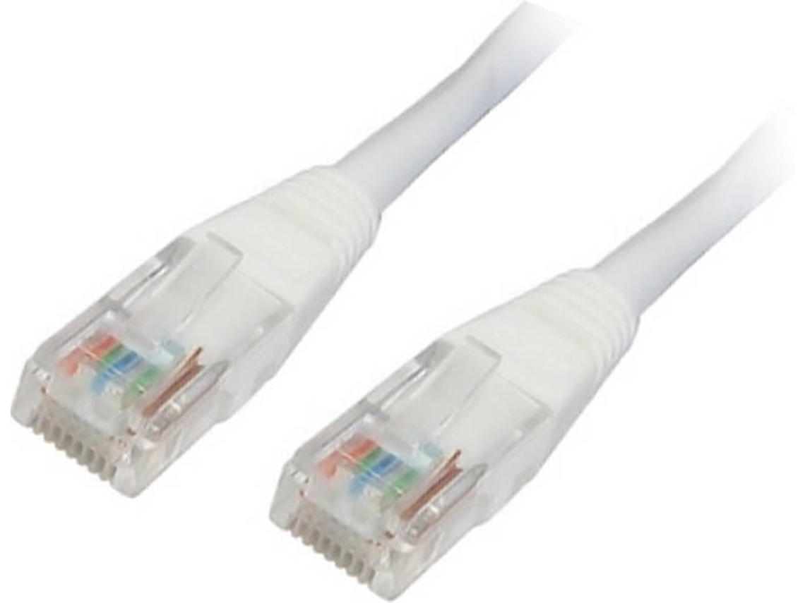 Cabo de Rede NANOCABLE (RJ45 - 3 m - Branco)