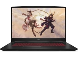 Portátil Gaming MSI Katana GF76 12UE-425XPT (Intel Core i7-12700H - NVIDIA GeForce RTX 3060 - RAM: 16 GB - 512 GB SSD - 17.3'')