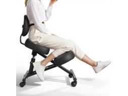 Cadeira Ergonómica Vevor Com Apoio Para Os Joelhos Da, Com Encosto E Rodas, Com Postura Em Forma De X