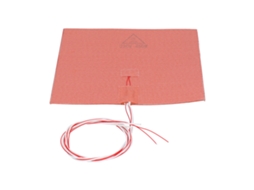 Almofada Aquecida De Silicone 250x250x3mm 220v 450w Para Cama Quente Impressora 3d