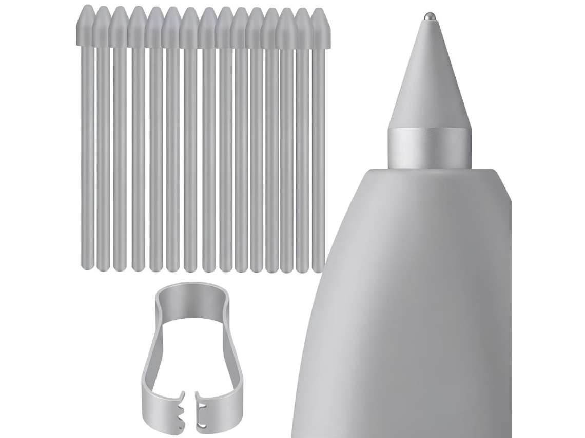 15 Pontas S-pen Para Samsung Galaxy S22 Ultra | S23 Ultra | S24 Ultra | S25 Ultra | S26 Ultra | Cinzento