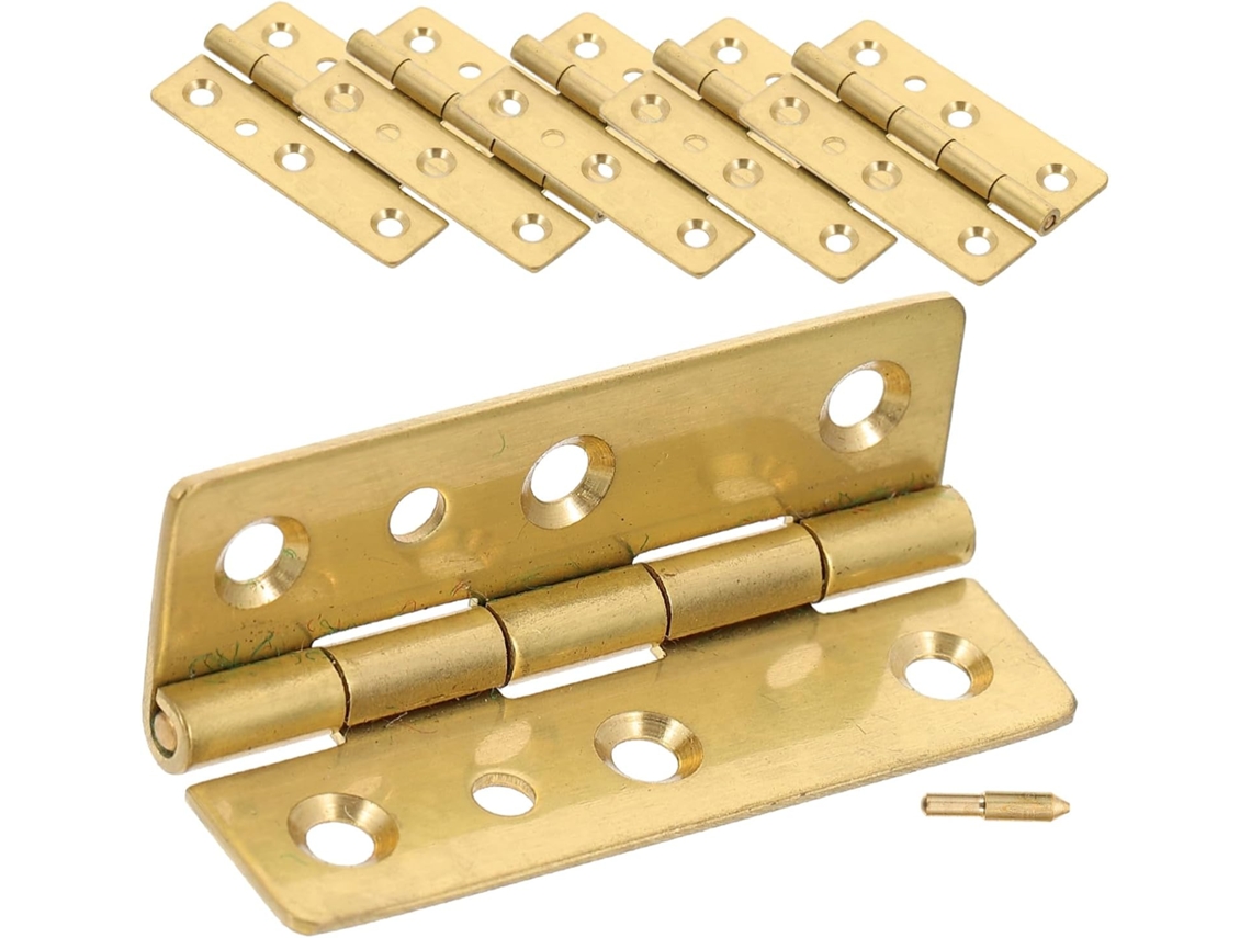 Valiclud 6 De Cobre Para Portas Armário, Pequenas Douradas Estilo