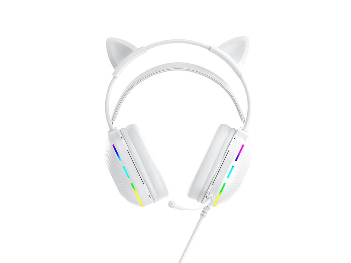 Fones De Ouvido Com Fio Para Jogos Com Microfone De Cancelamento De Ruído E Som Surround 7.1 Sobre-ouvido Para Pc