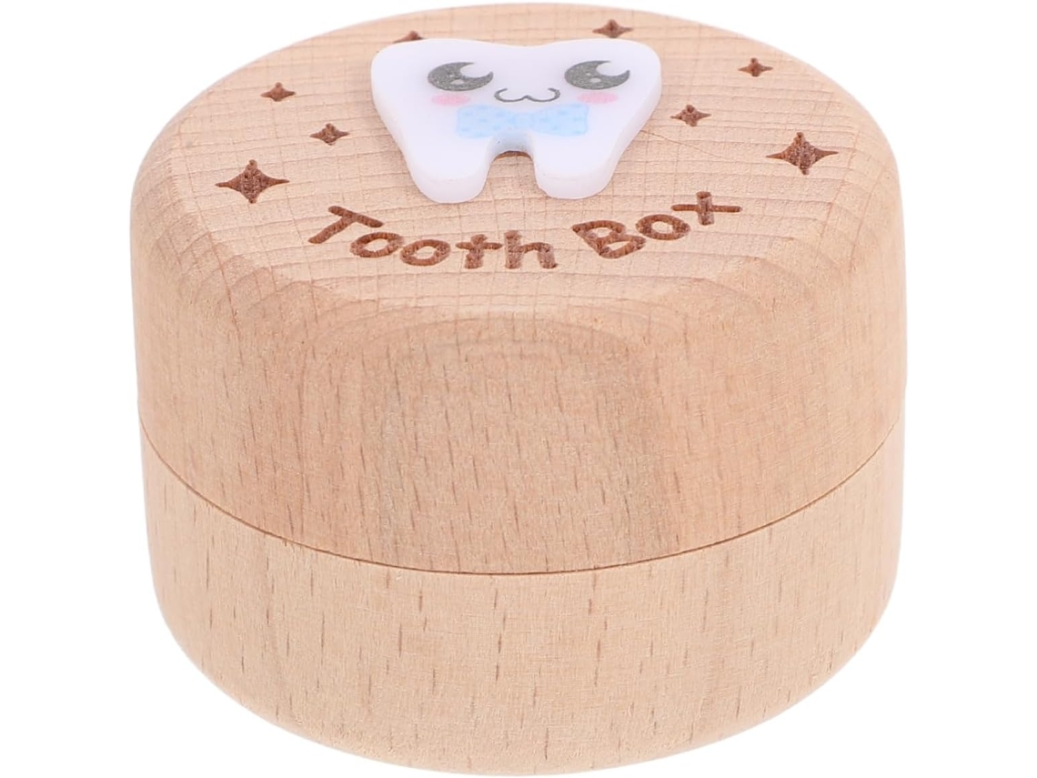 Caixa para Guardar Dentes de Leite, para Meninos e Meninas. Organizador Pequeno para Guardar Dentes de Leite, CHABERLU