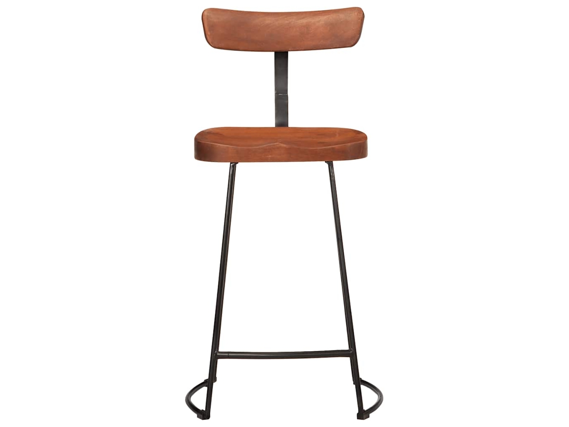 Maison Exclusive - Bancos De Bar 2 Pcs 49x43x88 Cm Madeira De Mangueira Maciça