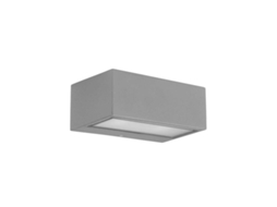 Ledsc4 Nemesis - Aplique 220x108x90mm, Alumínio, Cor Cinzento, Led 15w, Ip66