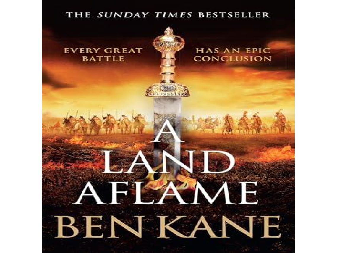 Livro Land Aflame de Ben Kane (Inglês)