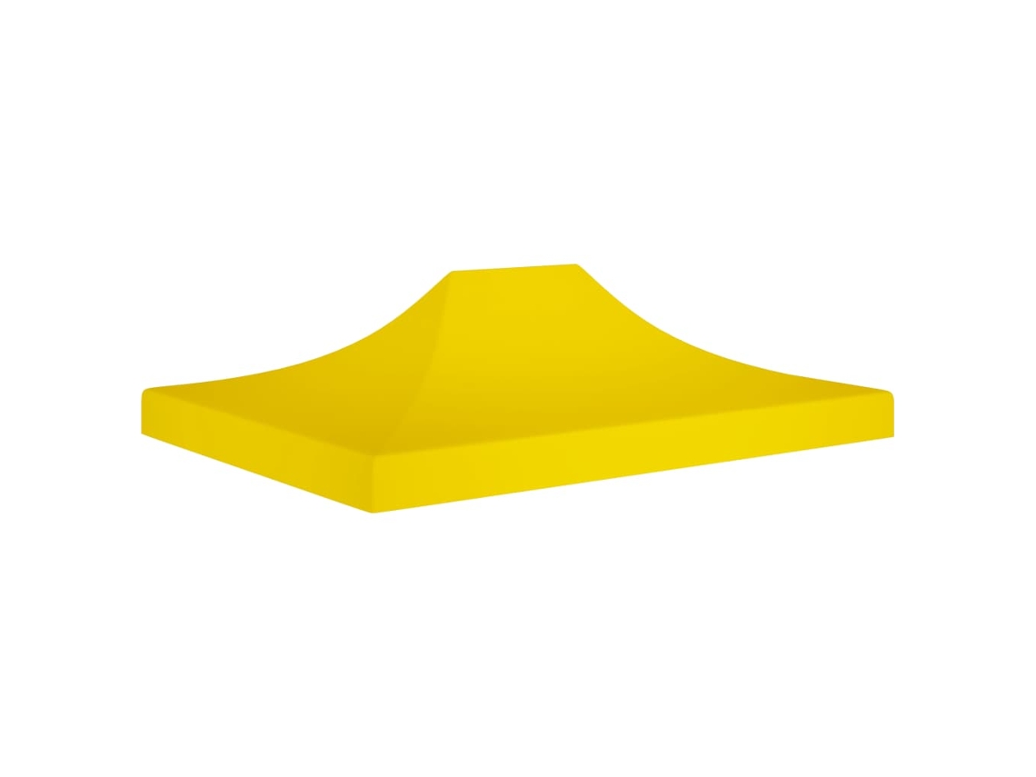 Vidaxl Teto Para Tenda De Festas 4,5x3 M 270 G/m² Amarelo