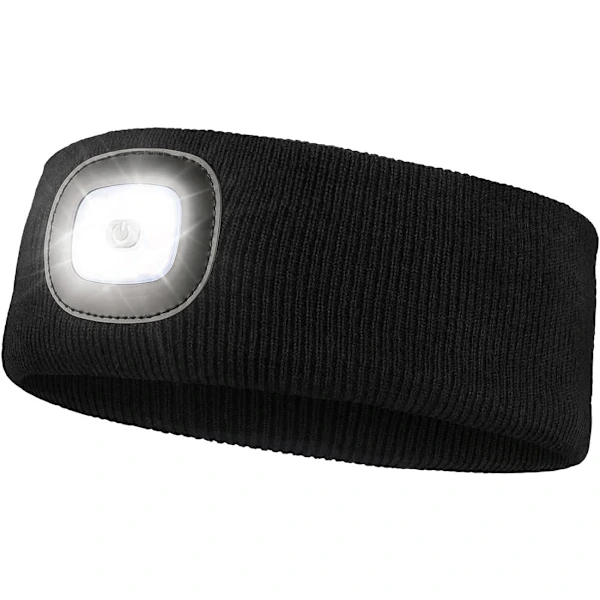 Lanterna de Cabeça BRILVIBERA com Sensor, à Prova D'água, 230°, 5 Modos USB